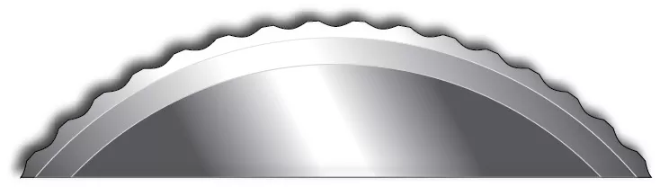 Clean-Cuts™ Notched Scalloped Circular Hydraulic Hose Knife