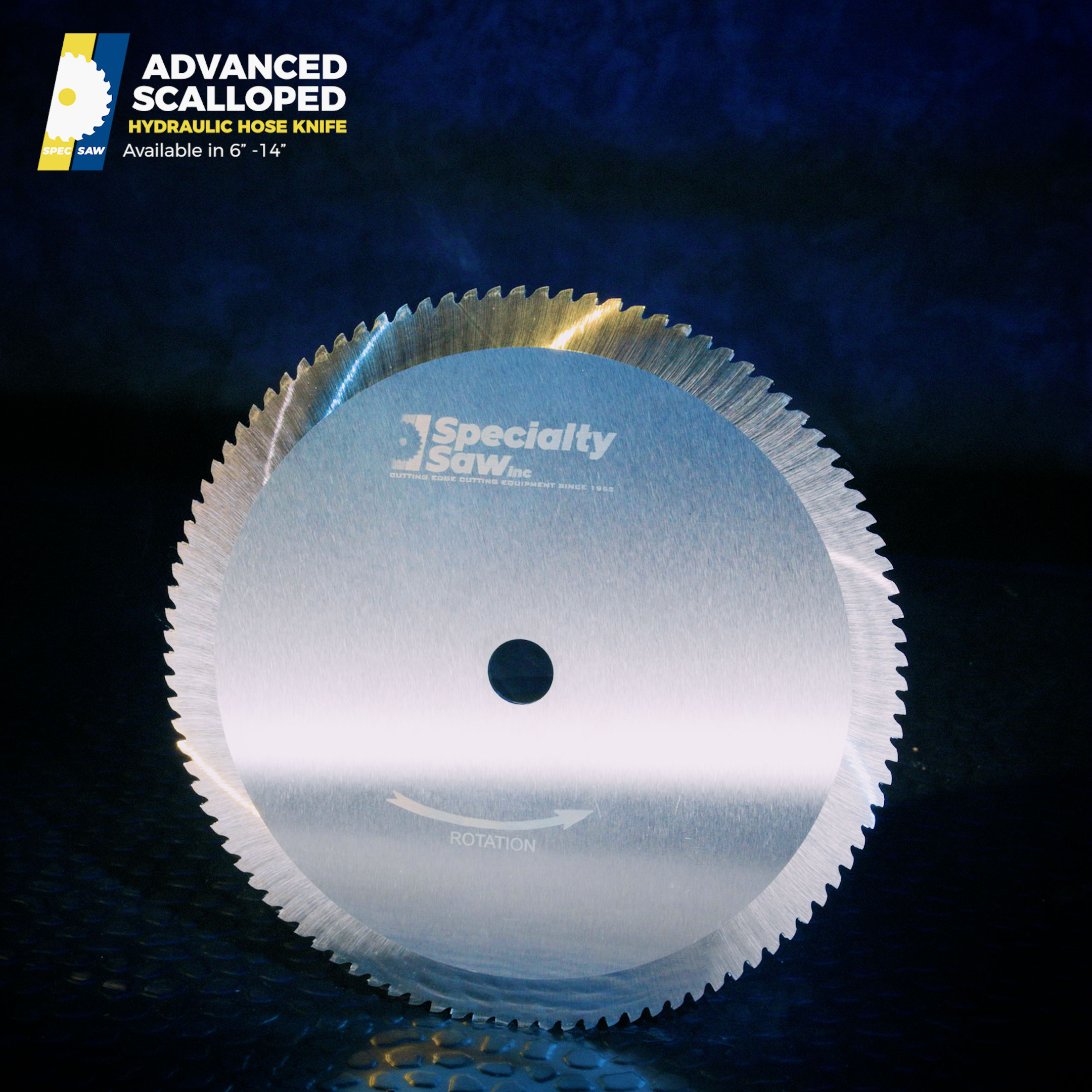 ハイパーナイフ Clean-Cuts™ Advanced Scalloped Circular Knife